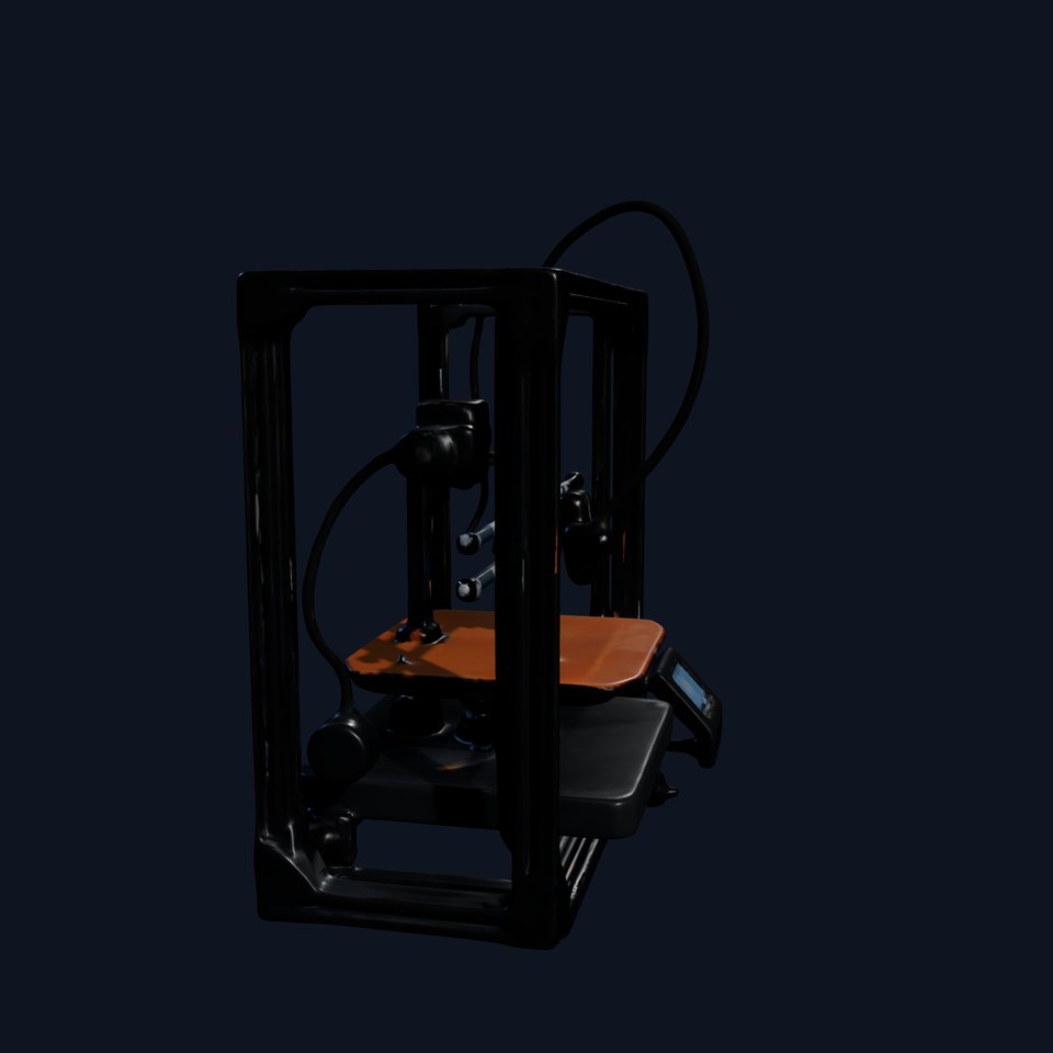 D Printer Model Pack with Various Detail Levels